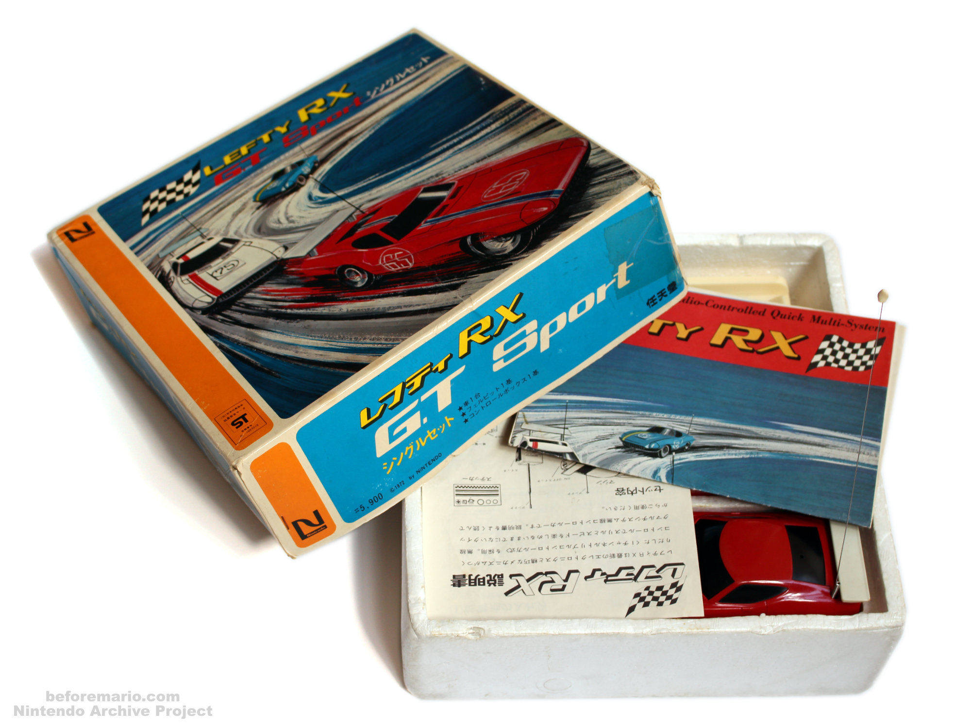 beforemario: Nintendo Lefty RX English promotional leaflet