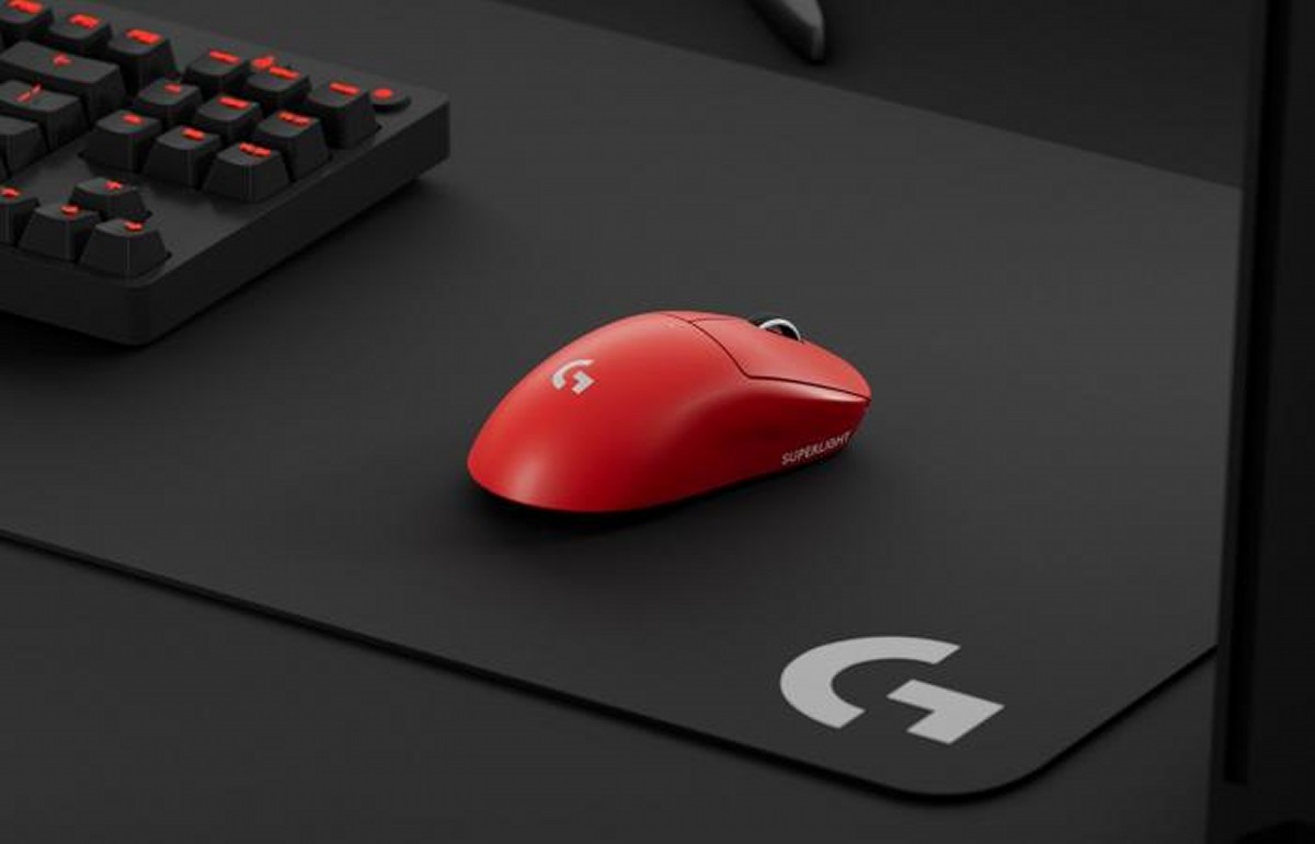 Logitech G、「G PRO X SUPERLIGHT」新色「レッド」を発表