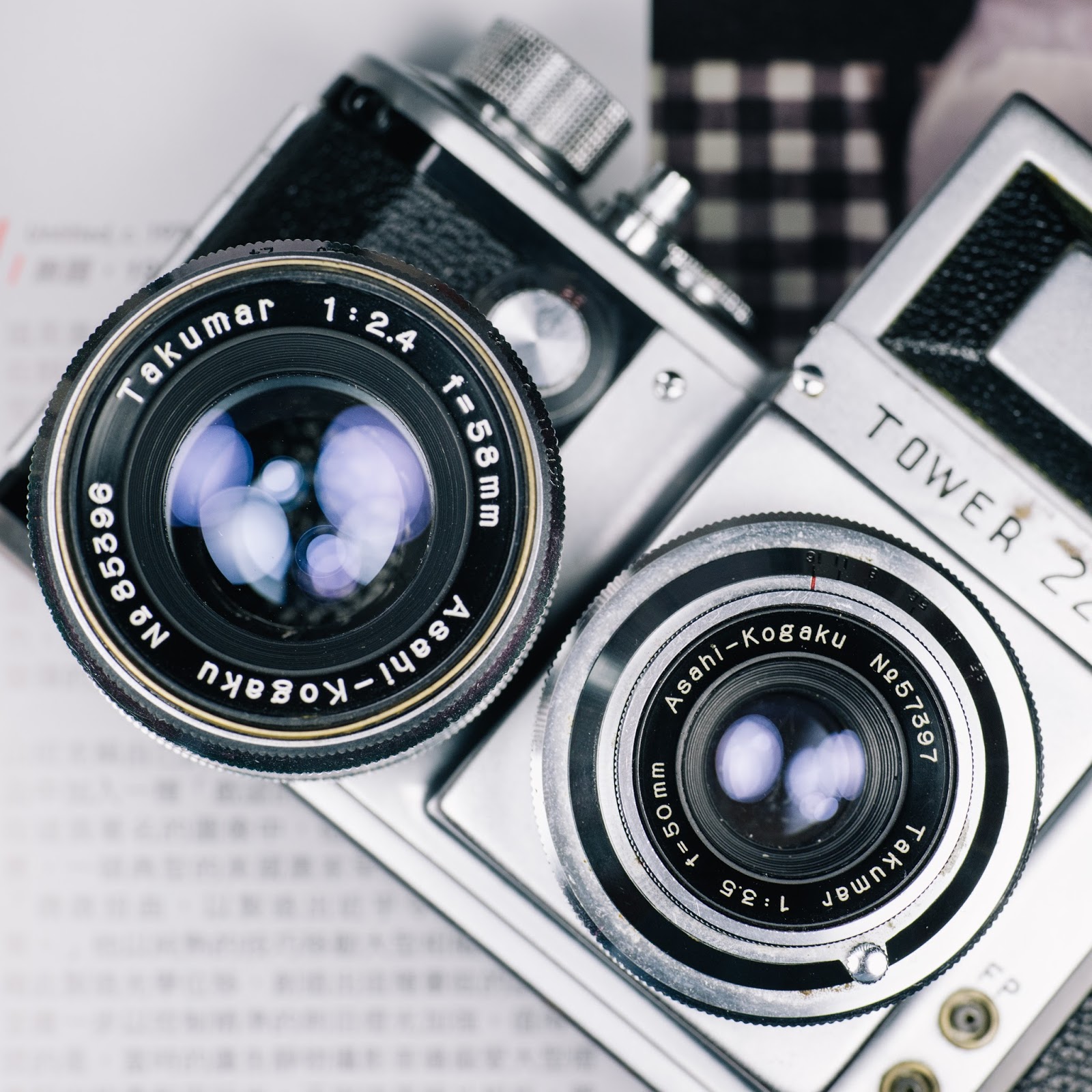 老鏡器材控: 海利亞大姑媽Asahi-Kogaku Takumar 58mm f/2.4