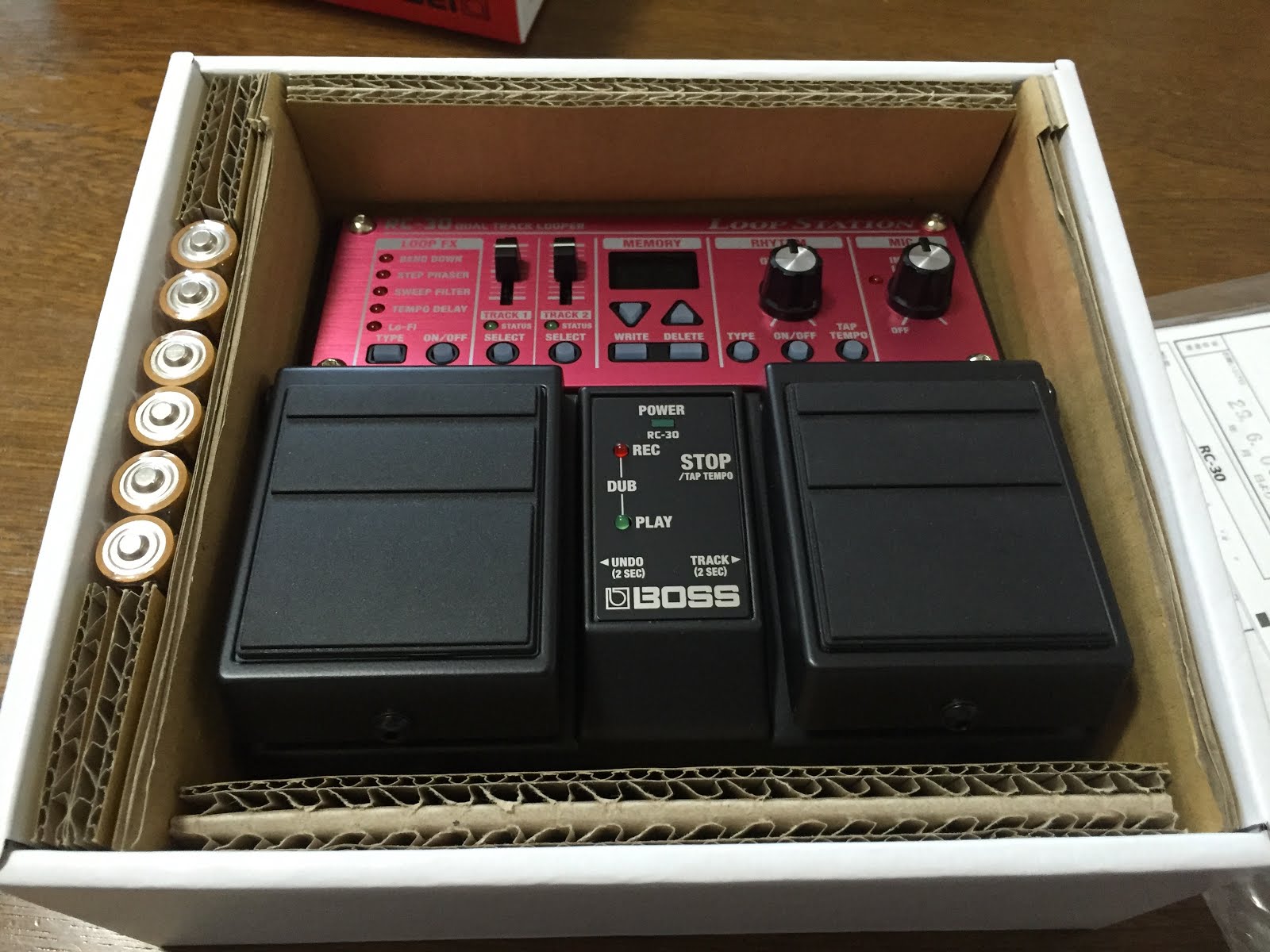 るりの来福記録: BOSS Loop Station RC-30(ルーパー)を購入しました
