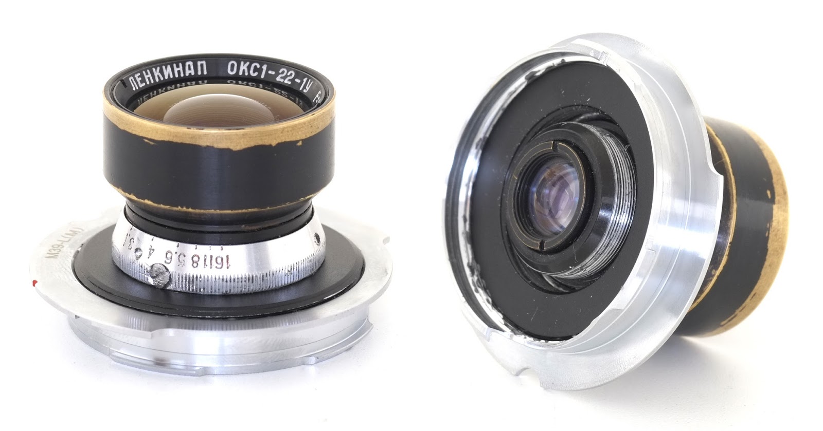 M42 MOUNT SPIRAL: LOMO/LENKINAP OKC1-22-1 (OKS1-22-1) 22mm F2.8