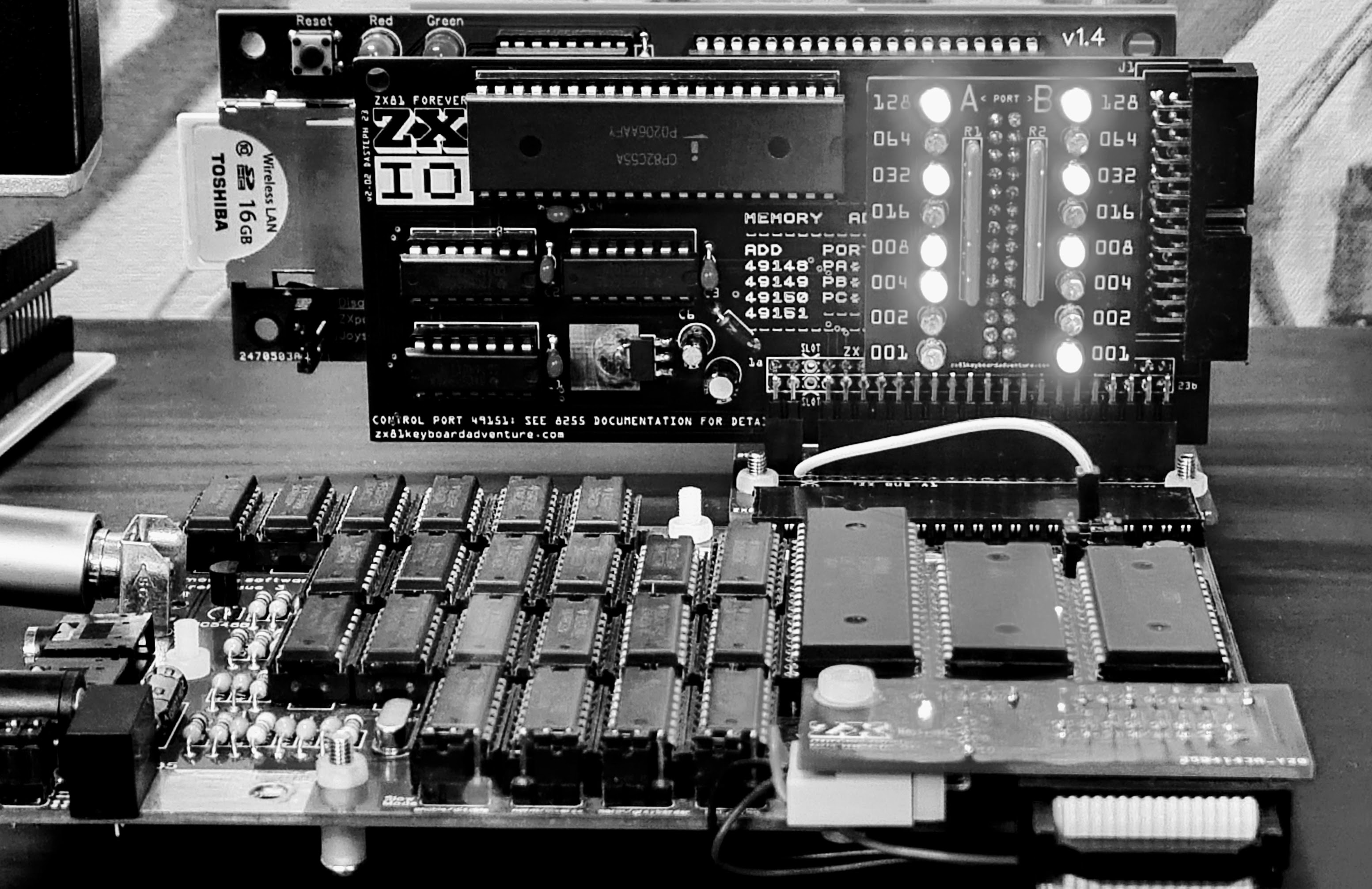 ZX81 Keyboard Adventure: ZXIO Interface for the ZX81: Part 4