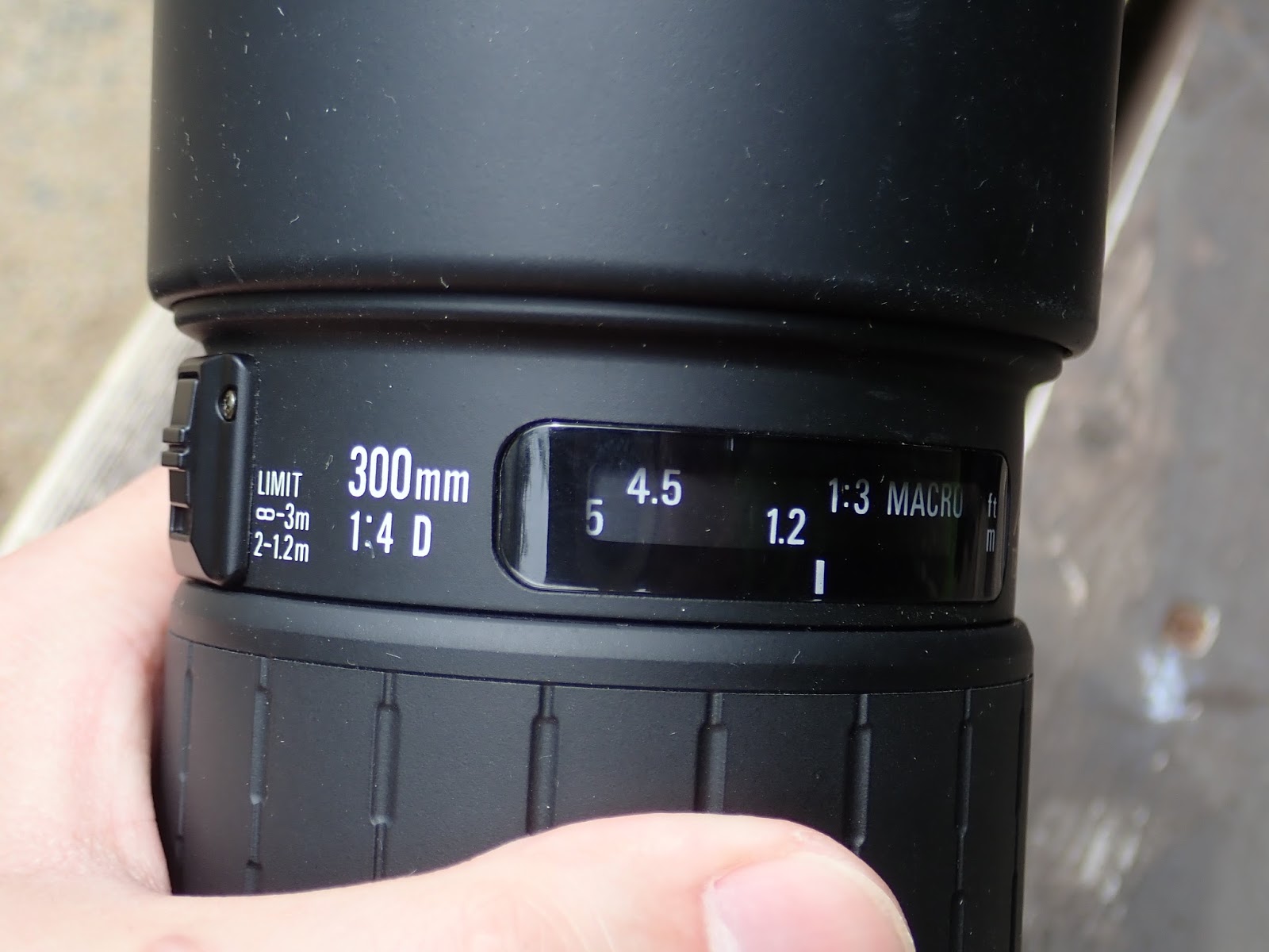 猿の腰掛けEX/in: レビュー依頼をこなす ～ SIGMA 300mm/F4.0 APO TELE