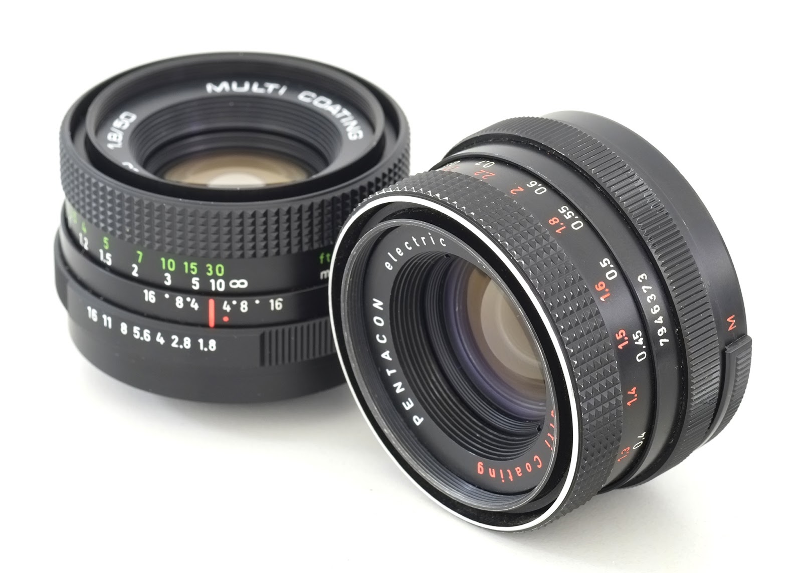 M42 MOUNT SPIRAL: VEB Pentacon auto 50mm F1.8 (M42) Early model