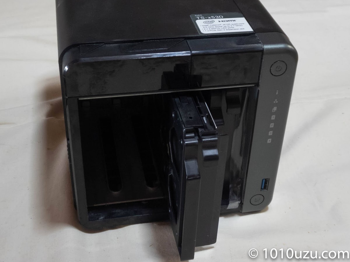 QNAP TS-453Dのメモリを8 GBに増設 : トイレのうず／ブログ