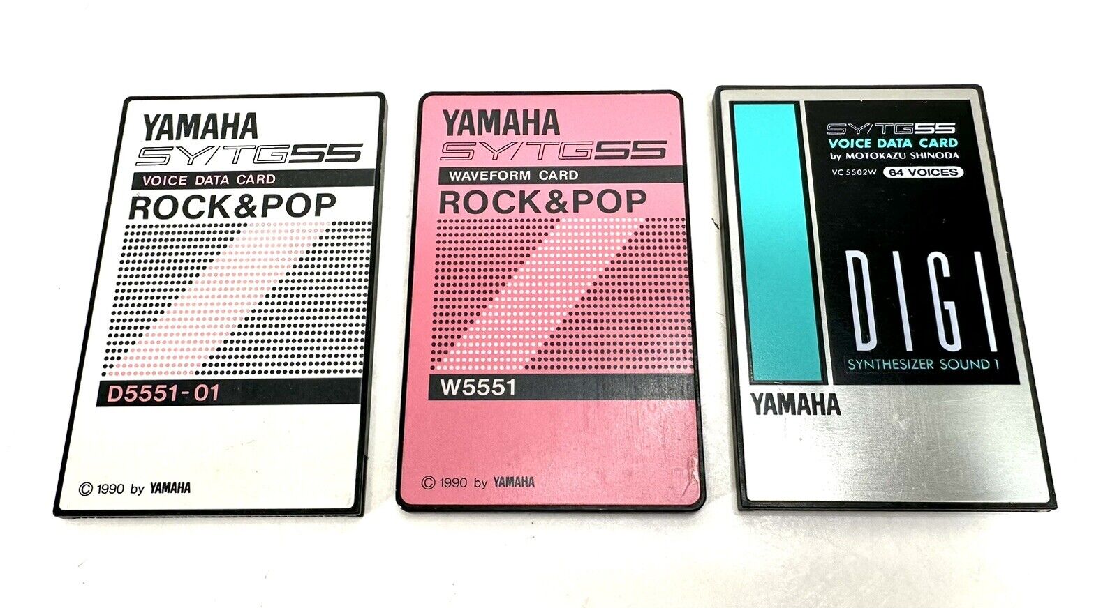MATRIXSYNTH: Yamaha SY/TG55 VOICE DATA Cards