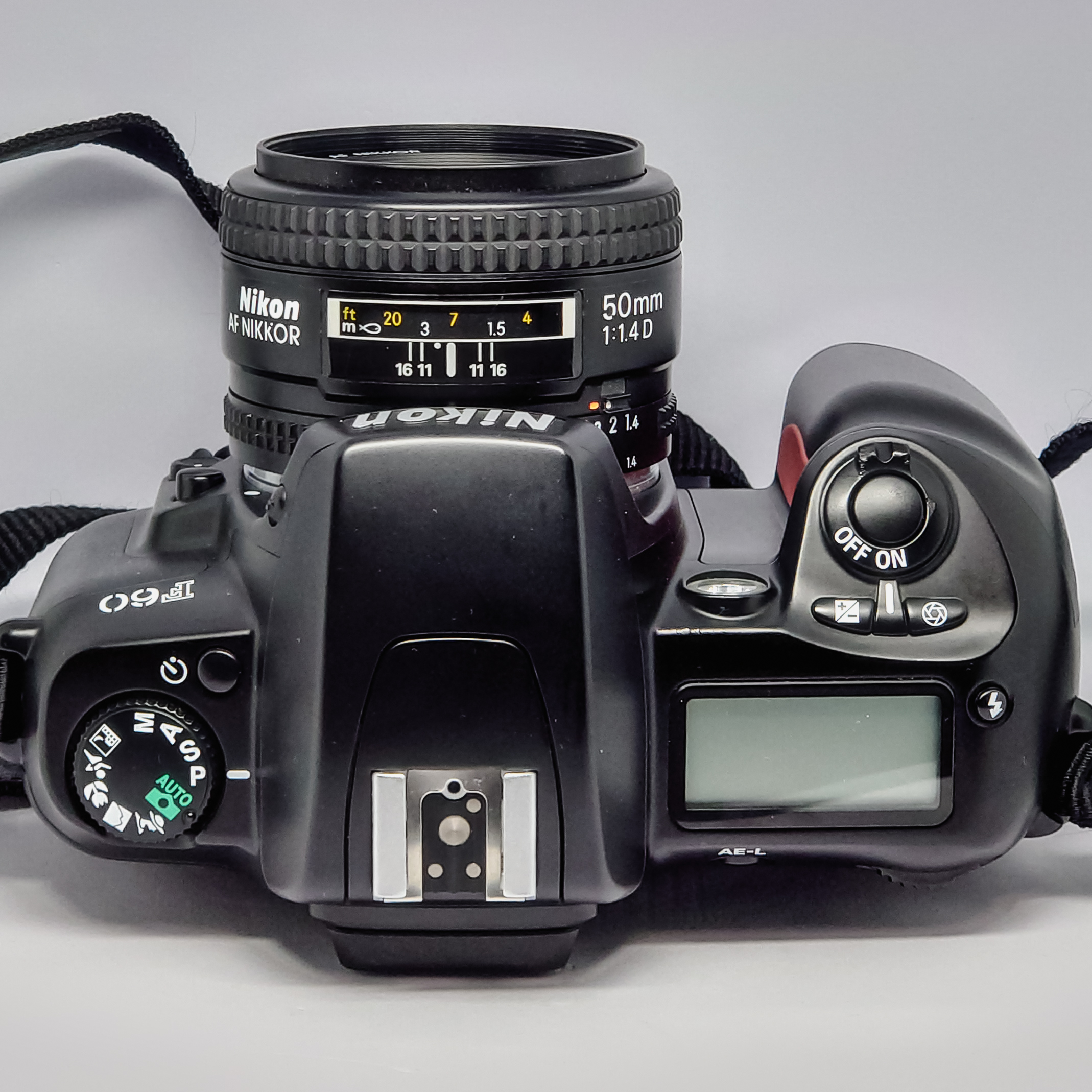 美品】Nikon F60 フィルム一眼カメラ ＋AF NIKKOR 50mm アリバイ日記