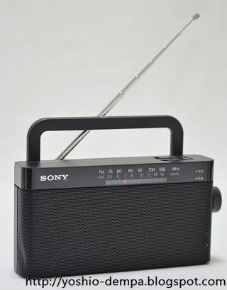 よしおのデムパな日: ソニー FM/AMラジオICF-306ミニレビュー