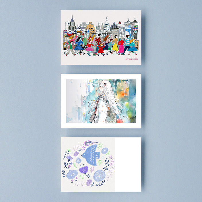 配布や販売もできる！あなたの描いたイラストで作れるポストカード