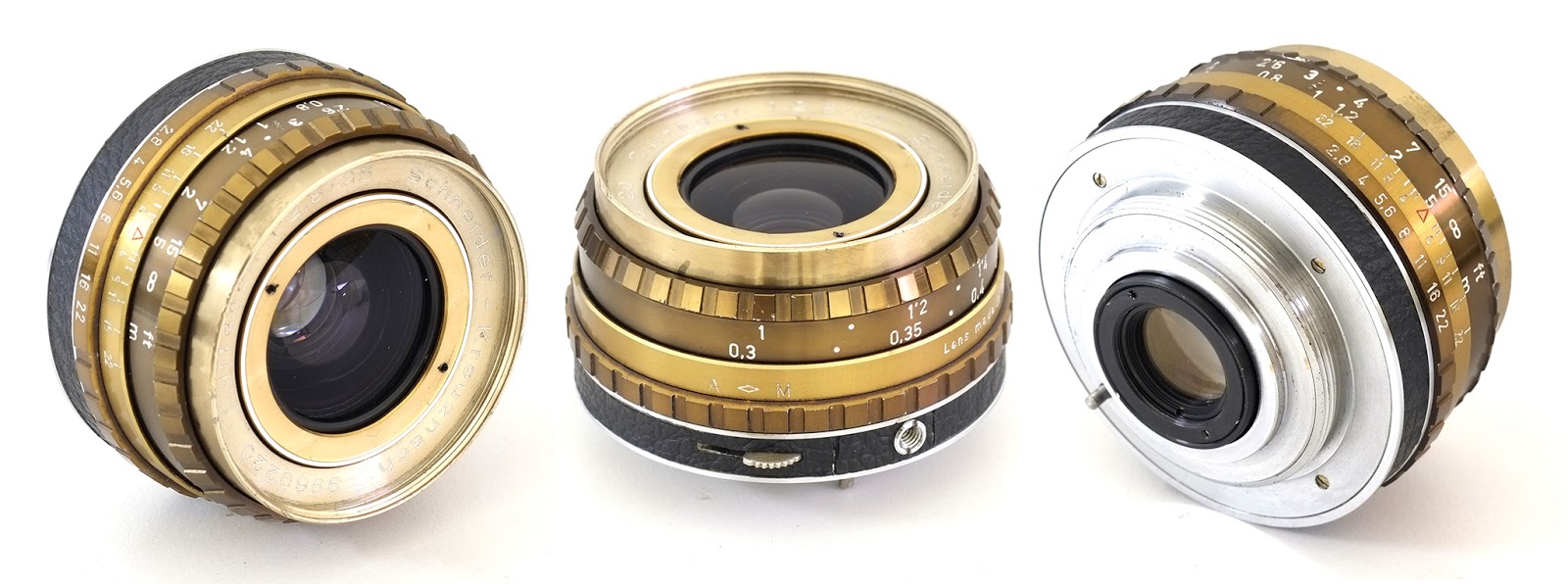 M42 MOUNT SPIRAL: Schneider Kreuznach Curatgon 35mm F2.8 (M42