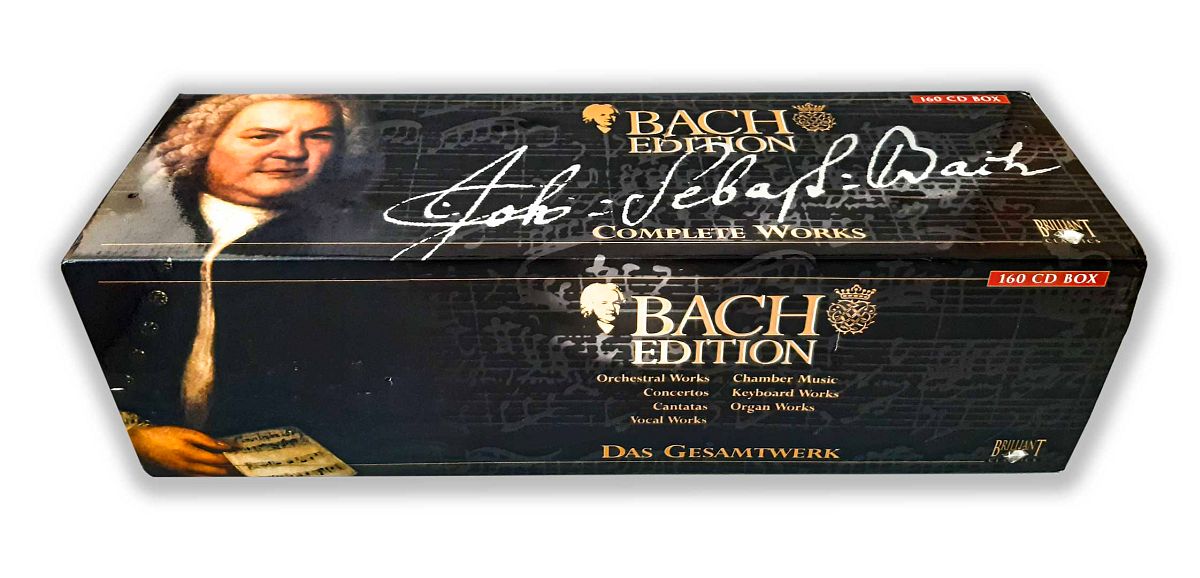 ⭐︎Bach Edition Complete Works 160 CD Box Bach: Complete Edition