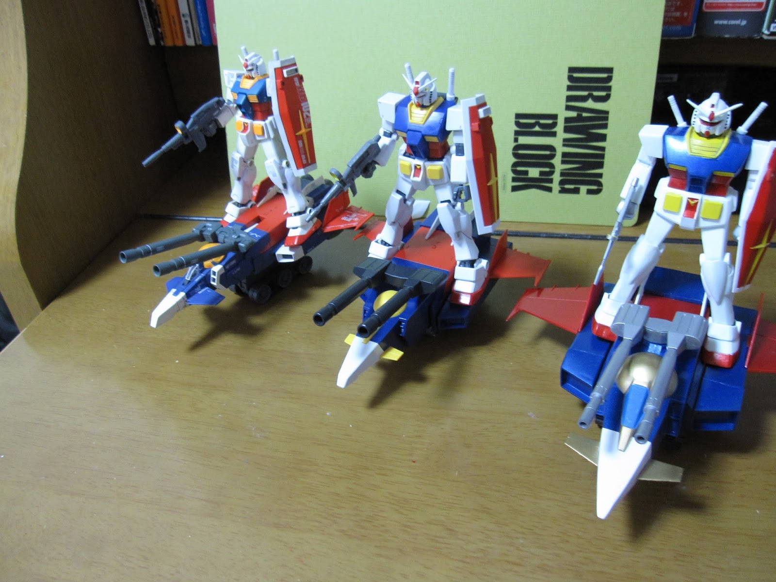 白toytoy: G-ファイターに乗ったガンダム その7(GUNDAM FIX