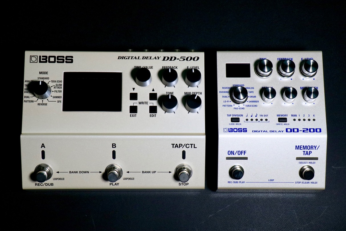 Guitaristic Blog: BOSSの新デジタル・ディレイ DD-200緊急レビュー