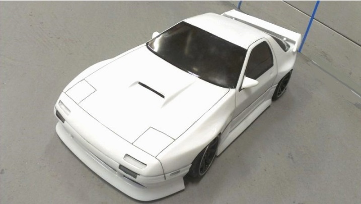TOPLINE「MAZDA RX-7 FC3Sボディ用エアロ 各種」登場|ラジコンもんちぃ