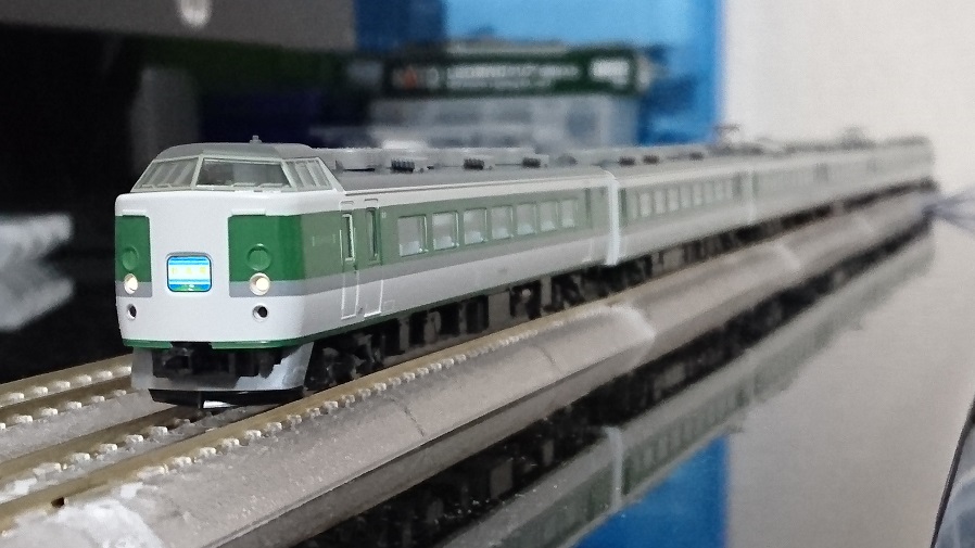 あづみの鉄道の趣味部屋: 入線日記42 TOMIX 189系 普通「妙高」＆快速