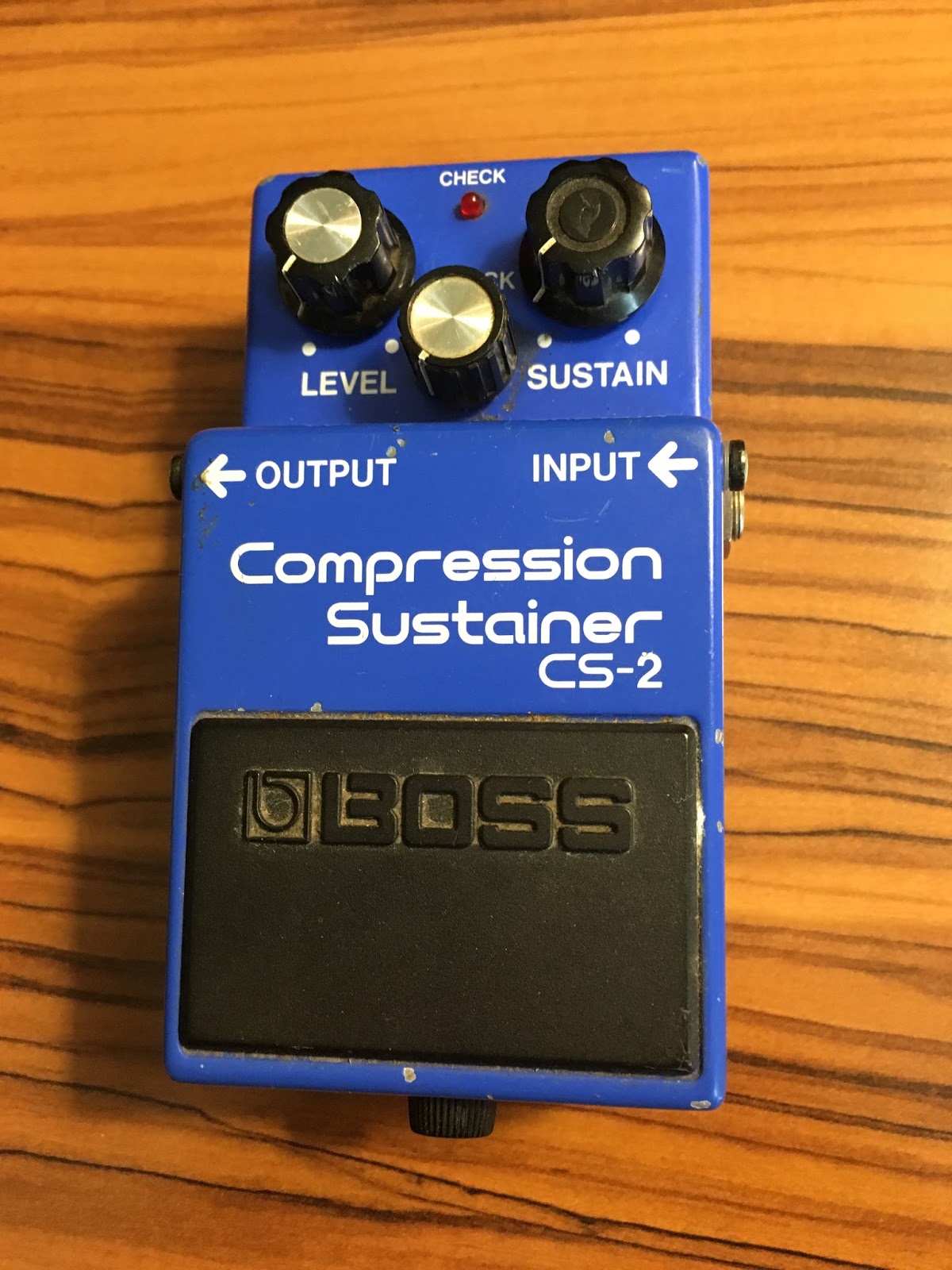 Rex and the Bass: BOSS CS-2 Compressor Sustainer Guitar Effect