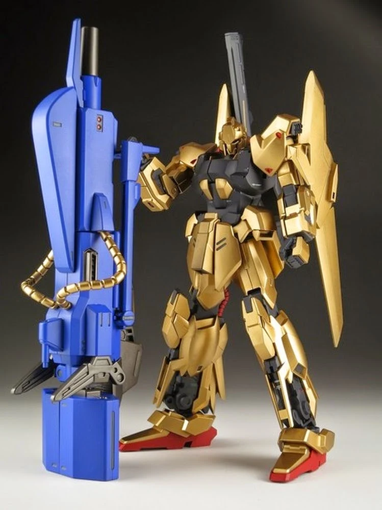 Custom Build: HGUC 1/144 Hyaku Shiki + Mega Bazooka Launcher