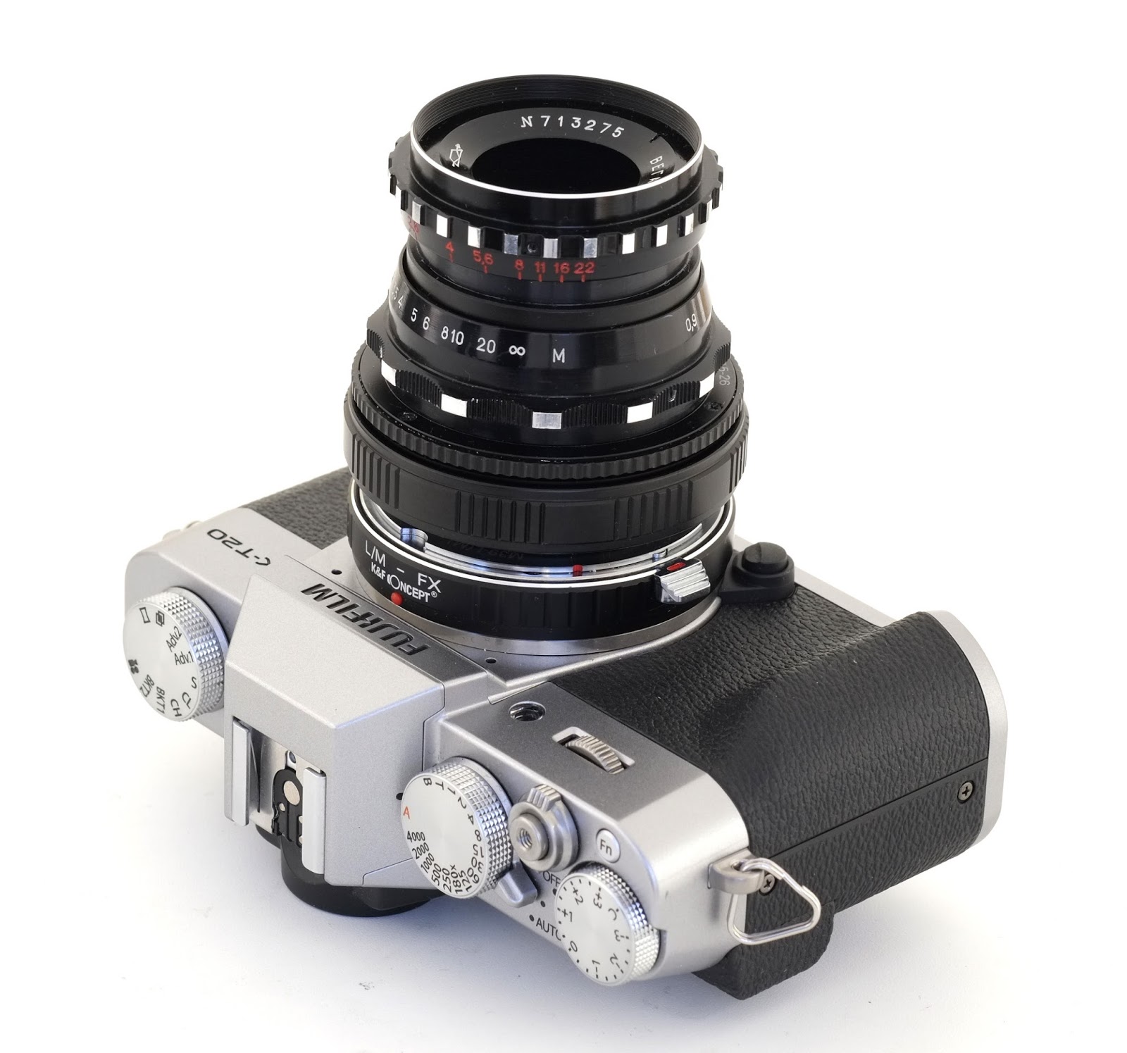 M42 MOUNT SPIRAL: KMZ VEGA-9 50mm F2.1, converted from Krasnogorsk