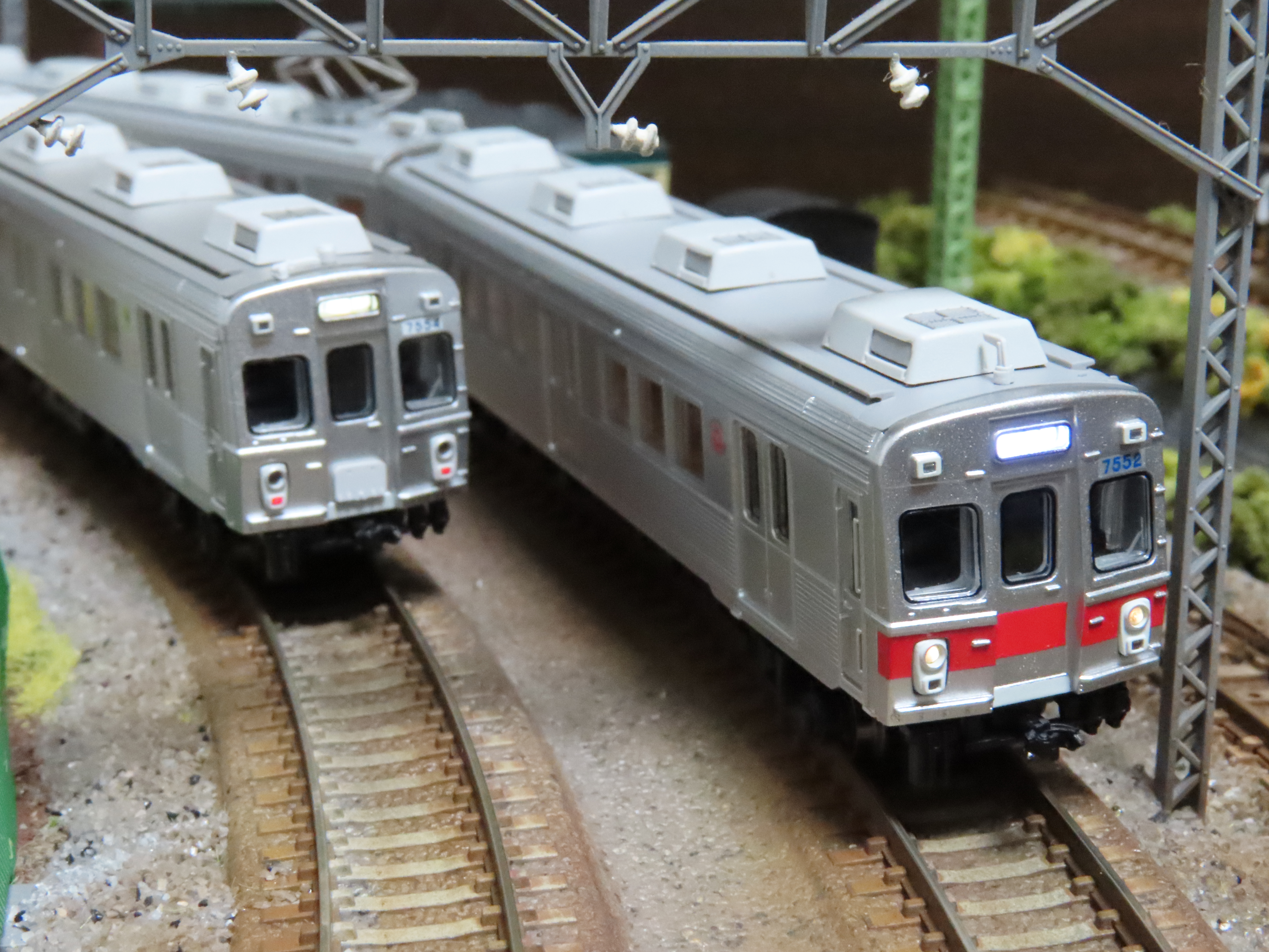 ハマちどり写真帖: 東急7200系池上線・冷房車・赤帯編成～レビュー～【N】