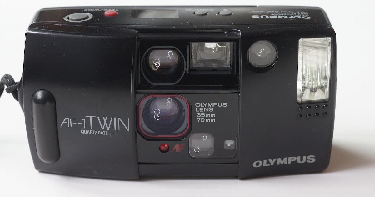 レンズ改造で遊ぶ: OLYMPUS AF-1 TWIN これは2眼レフ？ユニークな2