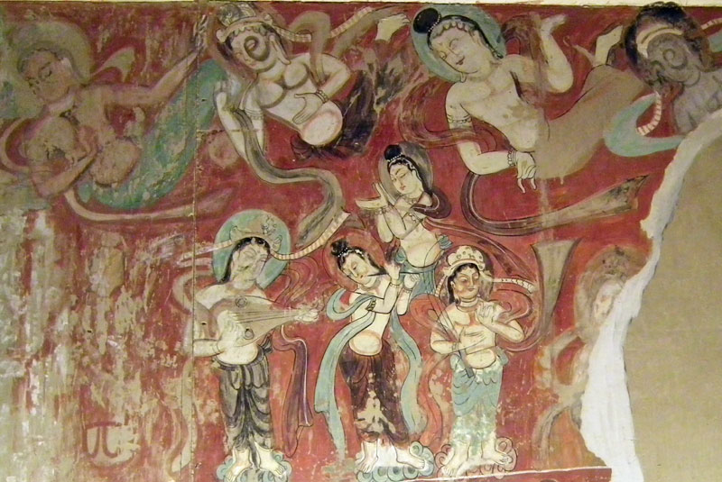 忘れへんうちに Avant d'oublier: 敦煌莫高窟13 飛天1