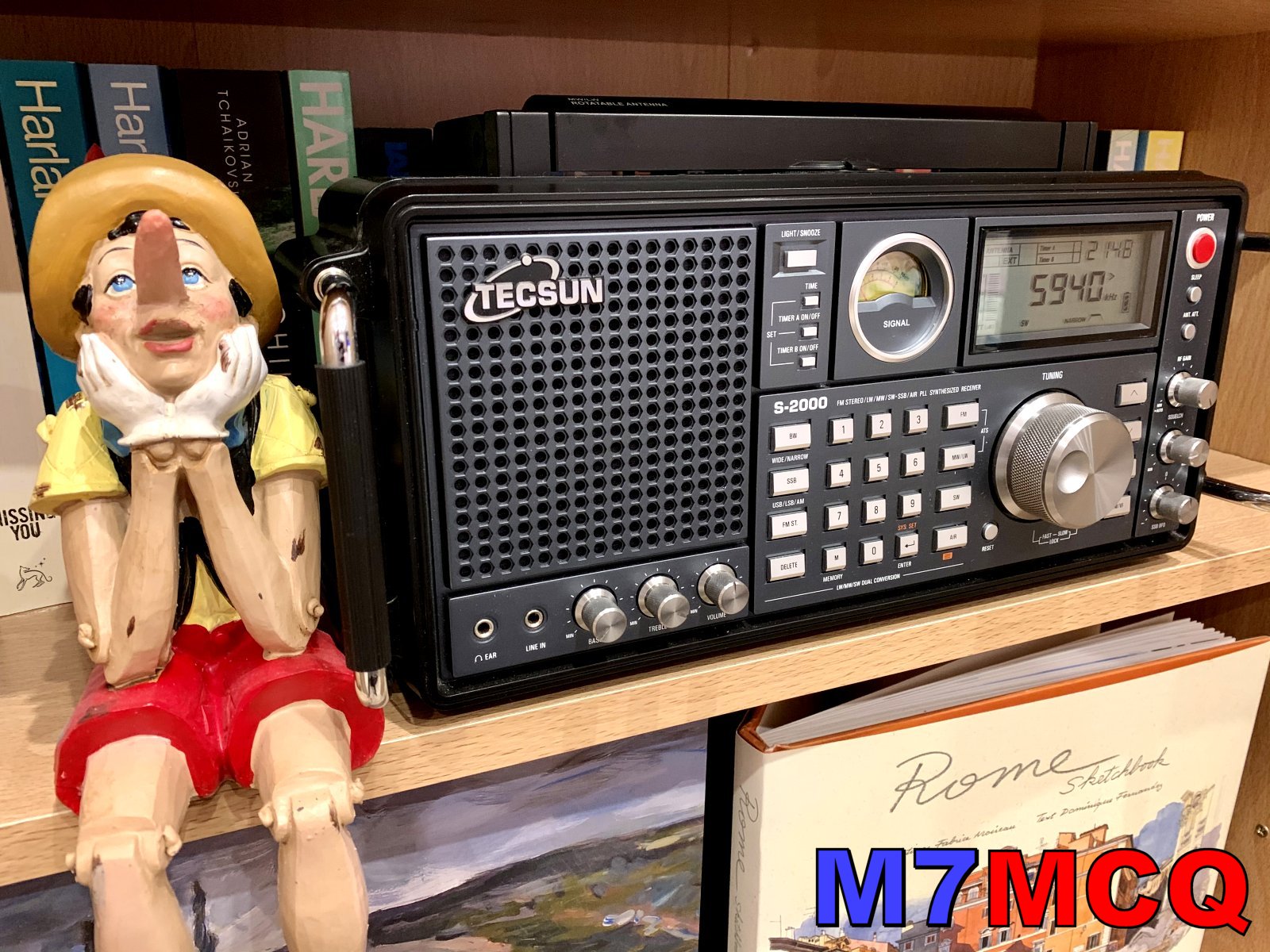 Novice-Friendly Radio Blog by M7MCQ: TECSUN S2000 QUICK REVIEW