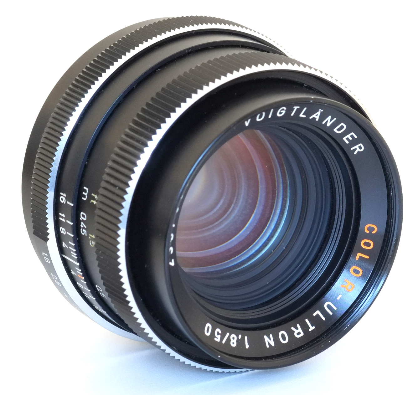 M42 MOUNT SPIRAL: Voigtländer COLOR-ULTRON 50mm F1.8 M42/QBM muont