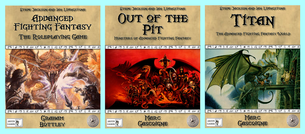 Fantasy Game Book: Advanced Fighting Fantasy: My Default Blog System