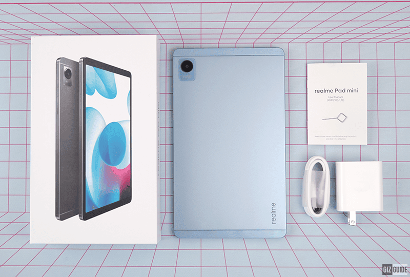 The premium-looking realme Pad Mini with a compact 8.7-inch screen