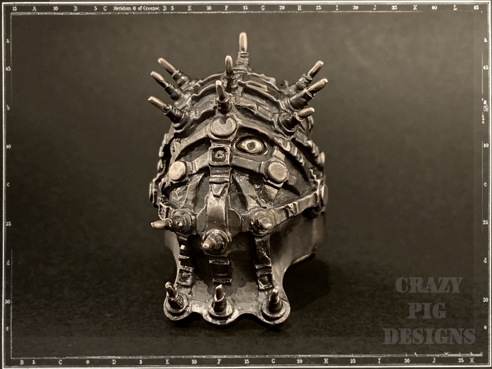 希少】hideyourface ギーガーリングLEMONed Silver 希少】hideyourface