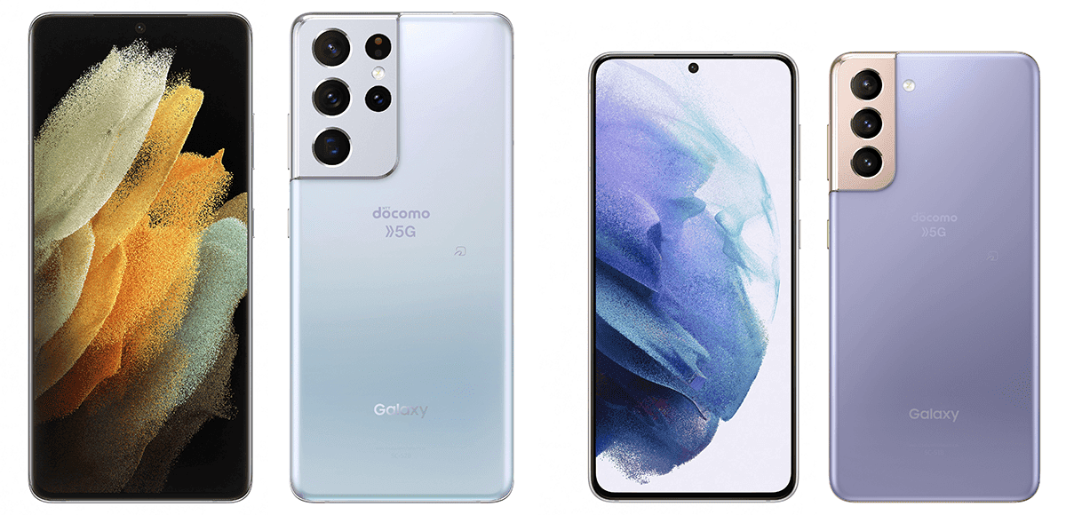 ドコモ、Galaxy S21 5G SC-51BとGalaxy S21 Ultra 5G SC-52Bを22日発売