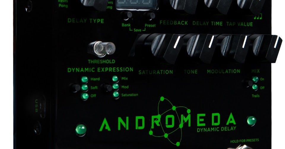 Gear Otaku: Seymour Duncan Andromeda Dynamic Delay 発売。128