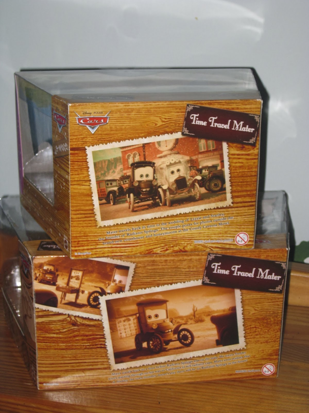 Dan the Pixar Fan: Time Travel Mater: Cars Land One Year