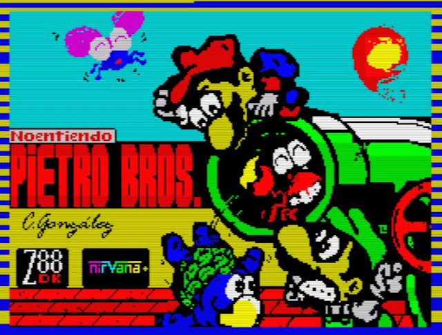 Indie Retro News: Pietro Bros - A stunning ZX Spectrum homebrew