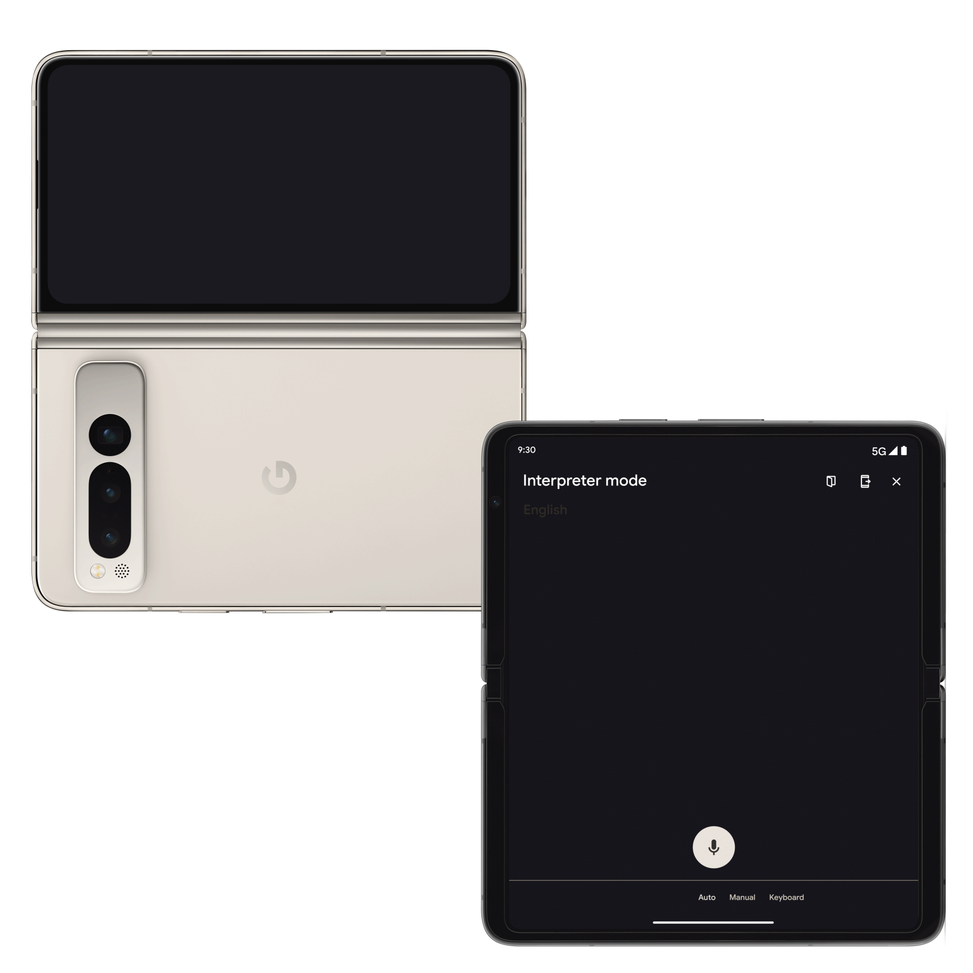 Google 初の折りたたみスマートフォン、Google Pixel Fold が新登場