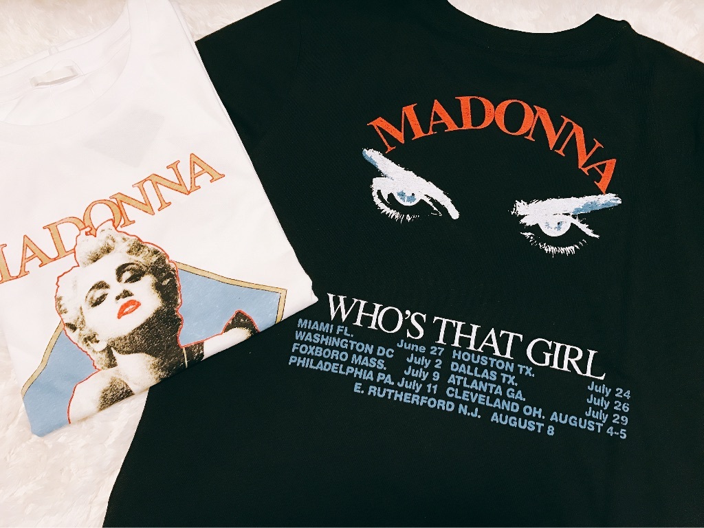 マドンナTシャツ590円でゲット♥️ | しーちゃん（SHIHOMI） | Decolog