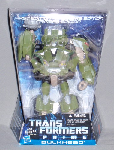 トランスフォーマー・プライム/バルクヘッド（海外版ファースト