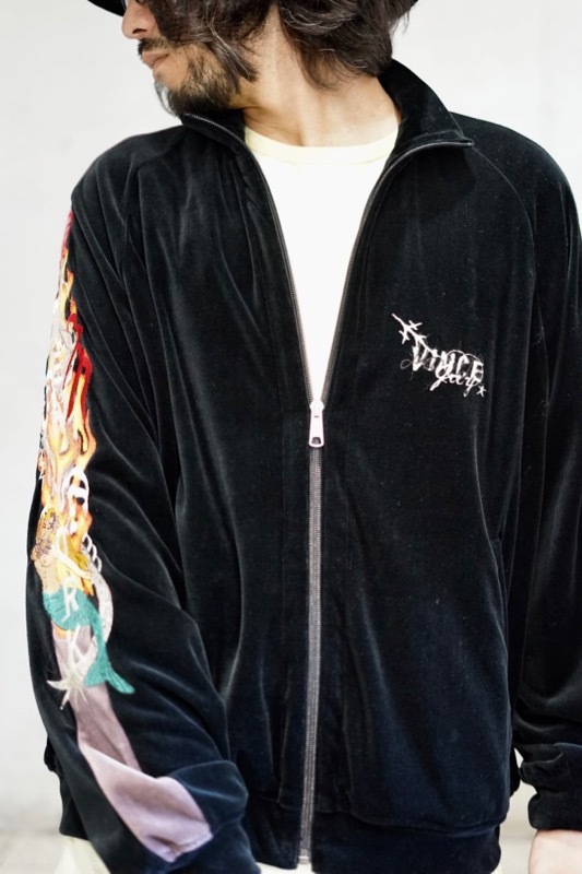 doubletのカオス刺繍トラックジャケット。 | IDIOME homme.