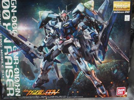 MG ダブルオーザンライザー+セブンソードを作る（その1） - 積み