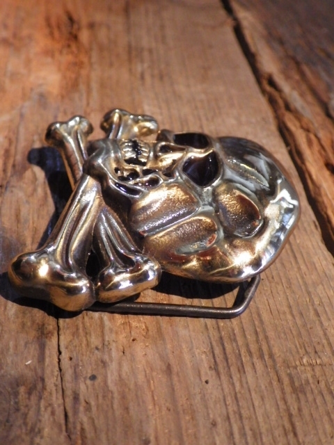 本日の出品☆70'S☆BARON☆スカル☆バックル☆ビンテージ☆クロス