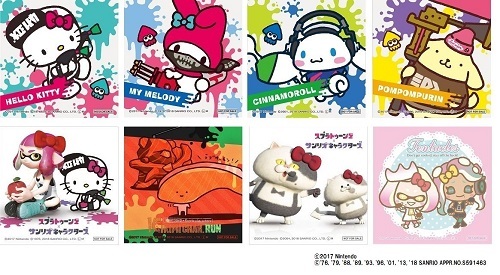 スプラトゥーン2×サンリオキャラクターズコラボグッズ - ＊めろめろ
