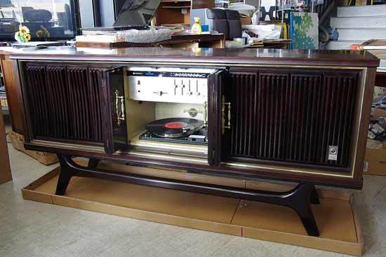 ◇1969年製COLUMBIA大形真空管ステレオ「SSA-858F」の修復修理 VOL10