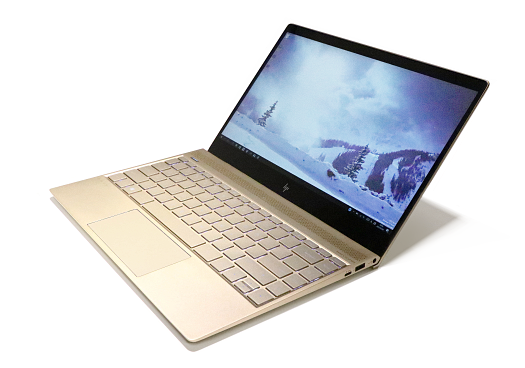 シルクゴールドが美しい日本HPプレミアムノート『ENVY 13』速攻