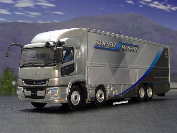 三菱ふそう ダイキャストモデル 17スーパーグレート QZ100659M 三菱