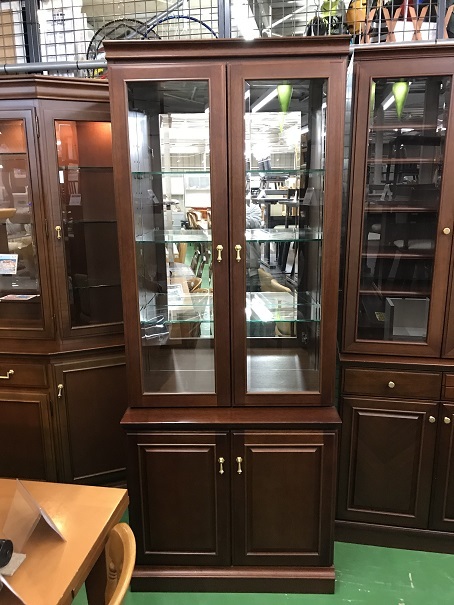 Maruniマルニ木工 地中海シリーズ ハイボード 飾棚77 買取致しました