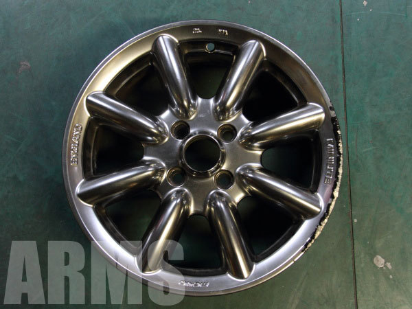 ミニライト 純正 ホイール 再塗装 ブロンズ カスタム ダイハツ スズキ