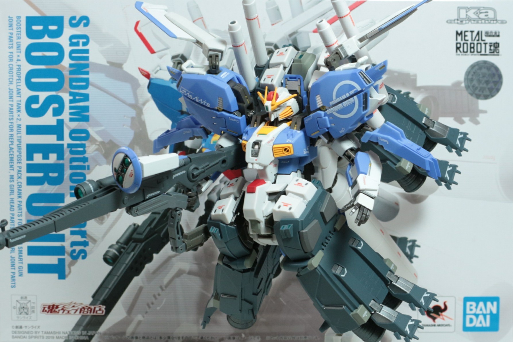 METAL ROBOT魂 Sガンダム専用オプションパーツ ブースターユニットのご