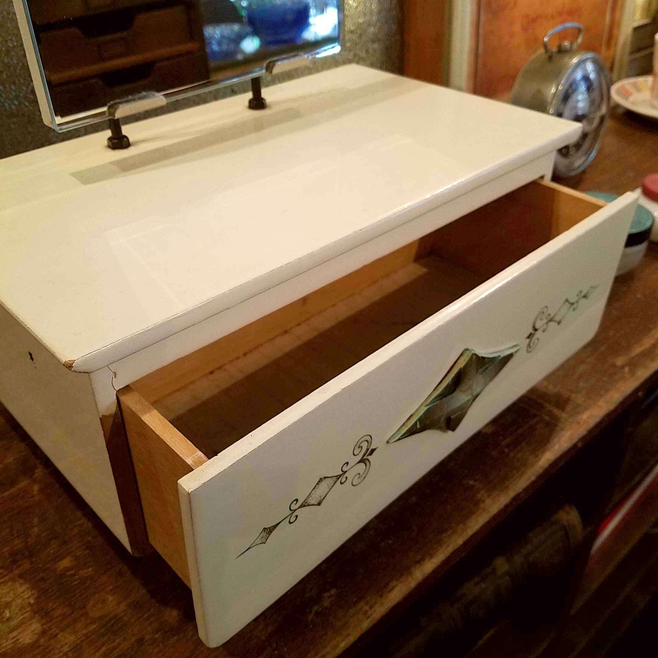 昭和レトロな姫鏡台/ミニ鏡台（ドレッサー） - [Sold Out]過去の販売商品