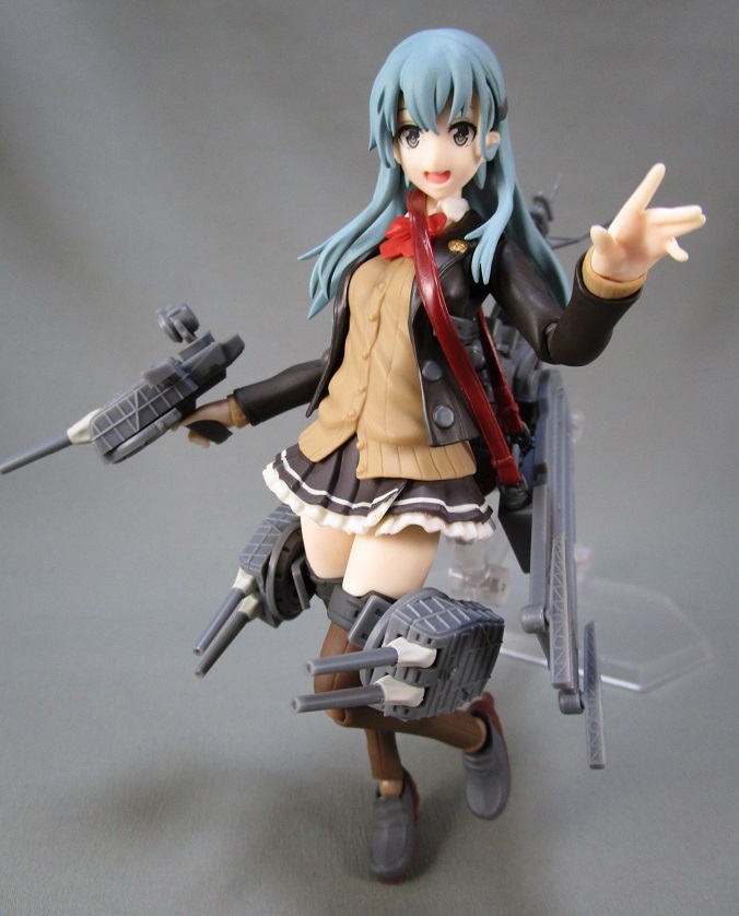 玩具レビュー figma 鈴谷改二 - 金のおにぎり玩具箱