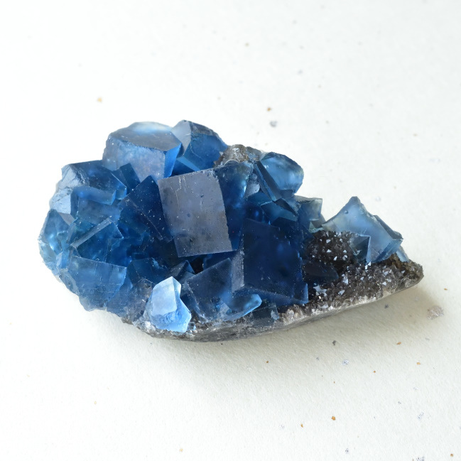 フローライト（蛍石） Indigo blue 中国・福建省産 74g/ 鉱物・結晶